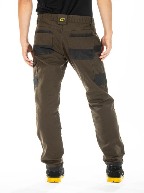 Pantalon de travail avec emplacement pour genouillères BUKLERV 'Rica Lewis' - Kiabi