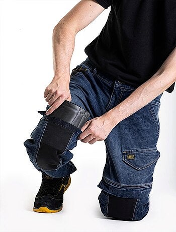 Pantalon de travail coupe carpenter Fibreflex® HAMMER2 'Rica Lewis'
