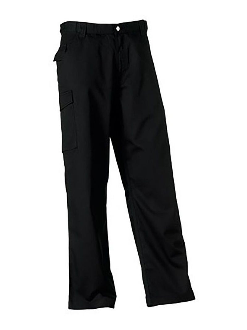 Pantalon de travail, coupe longue - russell Noir - Kiabi