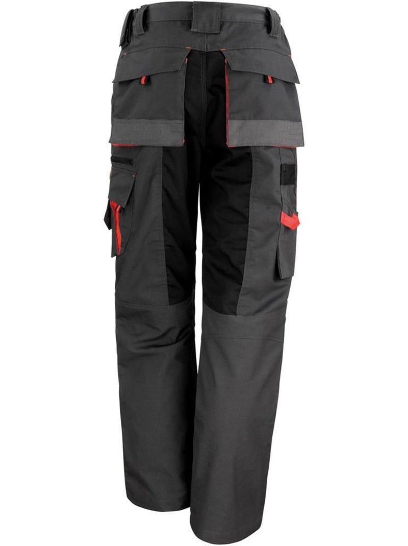 Pantalon de travail (entrejambe 81cm) - result Gris moyen - Kiabi