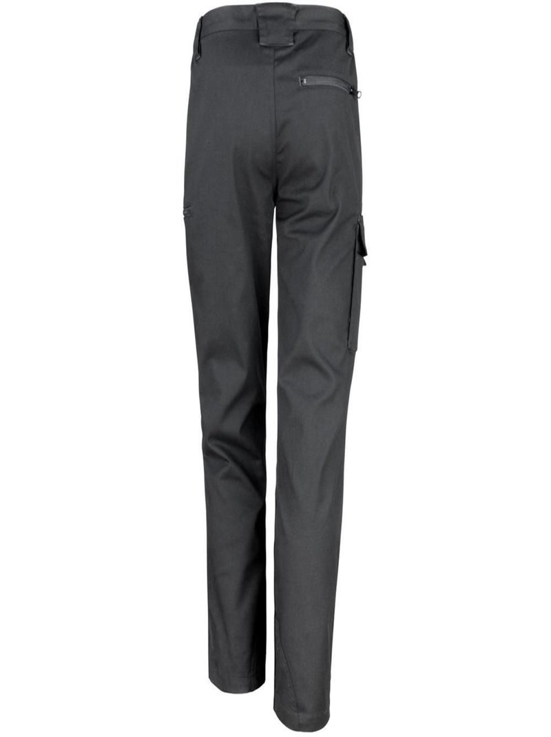 Pantalon de travail (entrejambe 81cm) - result Noir - Kiabi