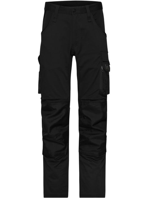 Pantalon de travail motif/style uni - james and nicholson - Kiabi