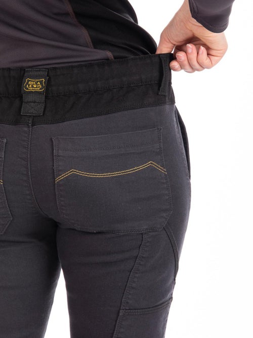 Pantalon de travail multi poches stretch BETTYC 'Rica Lewis' - Kiabi