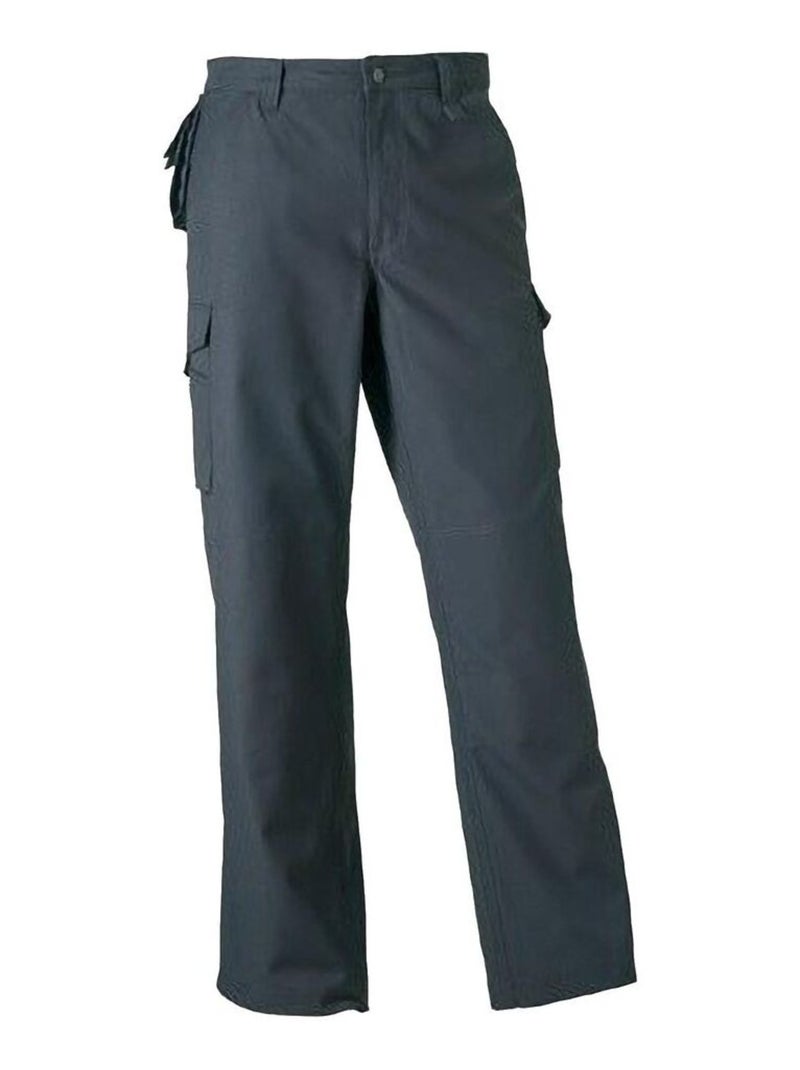 Pantalon de travail robuste, coupe régulière - russell Gris - Kiabi