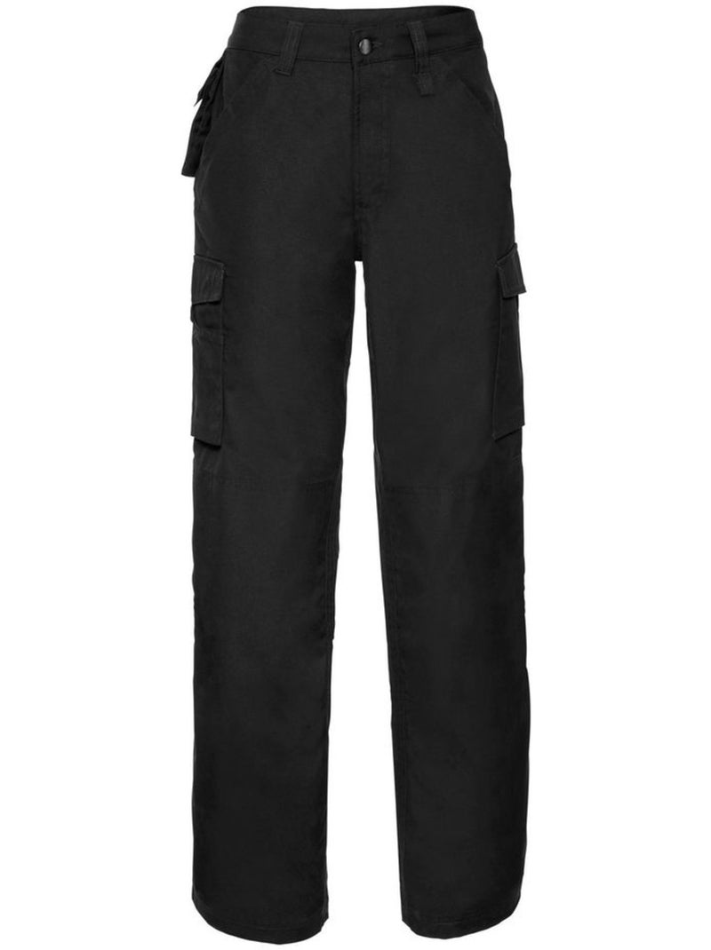 Pantalon de travail robuste, coupe régulière - russell Noir - Kiabi