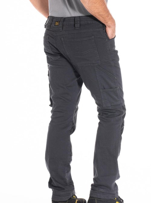Pantalon de travail stretch avec emplacement genouillères JOBPROC 'Rica Lewis' - Kiabi