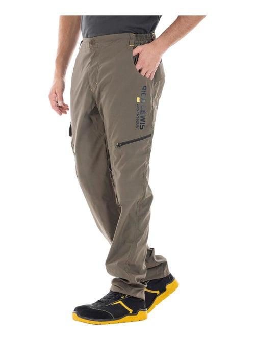 Pantalon de travail technique multi-poches LONGTEC 'Rica Lewis' - Kiabi