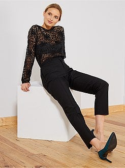 Pantalon de ville droit - Kiabi