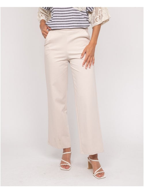 Pantalon de ville EKOLIA - Kiabi