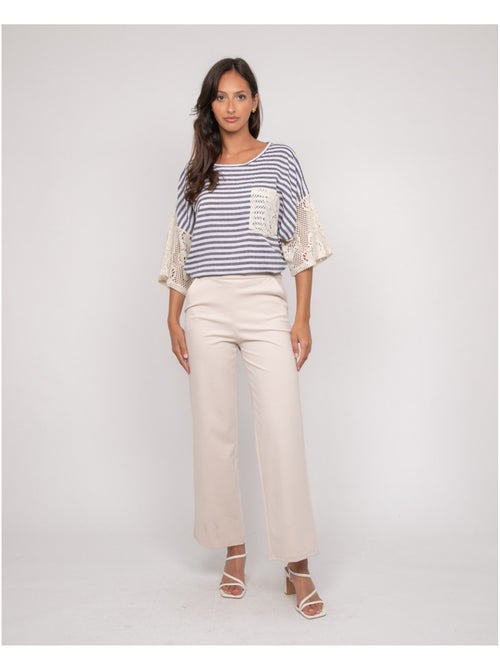 Pantalon de ville EKOLIA - Kiabi