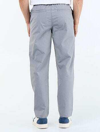 Pantalon de ville en popeline