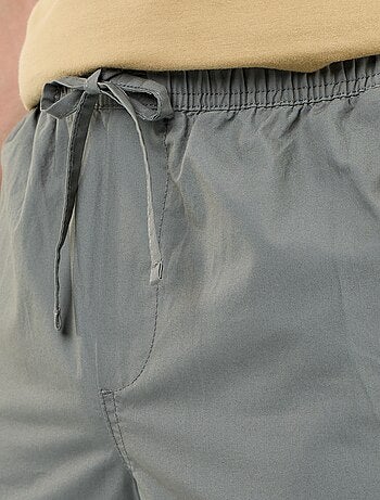 Pantalon de ville en popeline