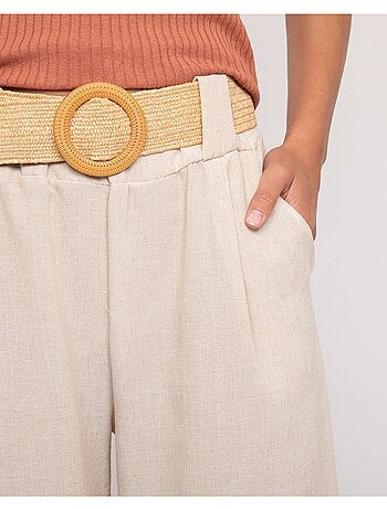 Pantalon de ville et ceinture ELOUVE