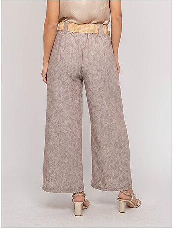 Pantalon de ville et ceinture ELOUVE