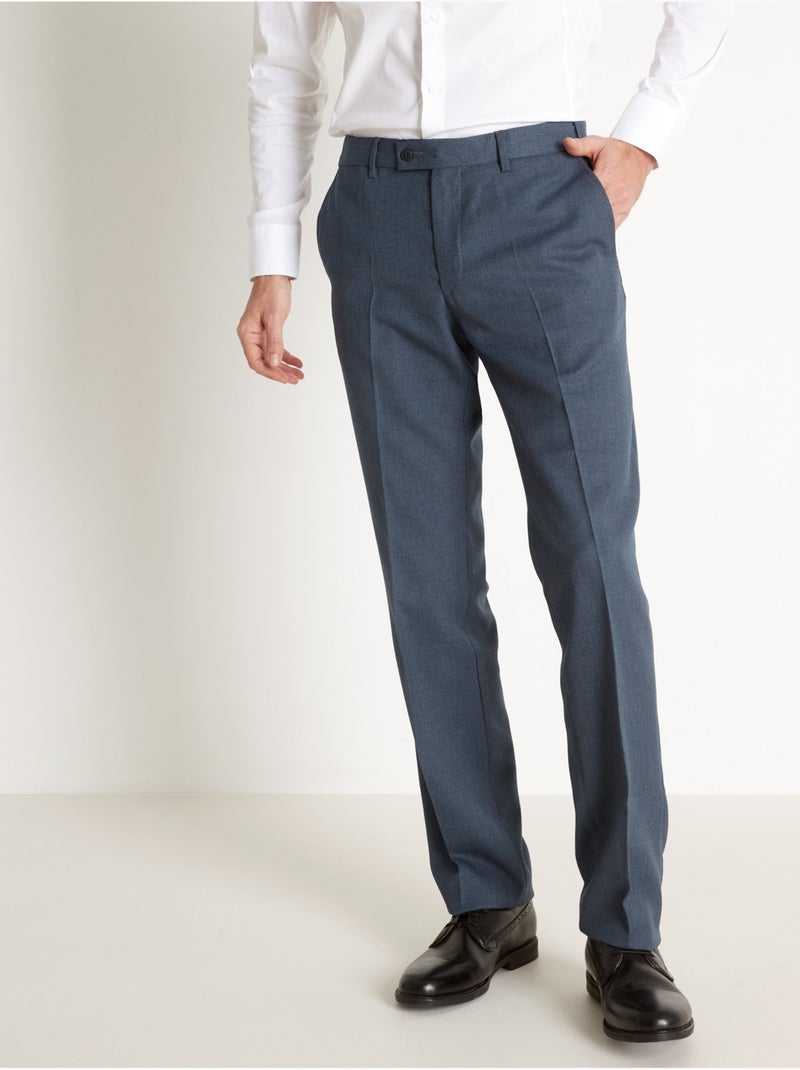 Pantalon de ville réglage invisible - DAXON Bleu marine - Kiabi