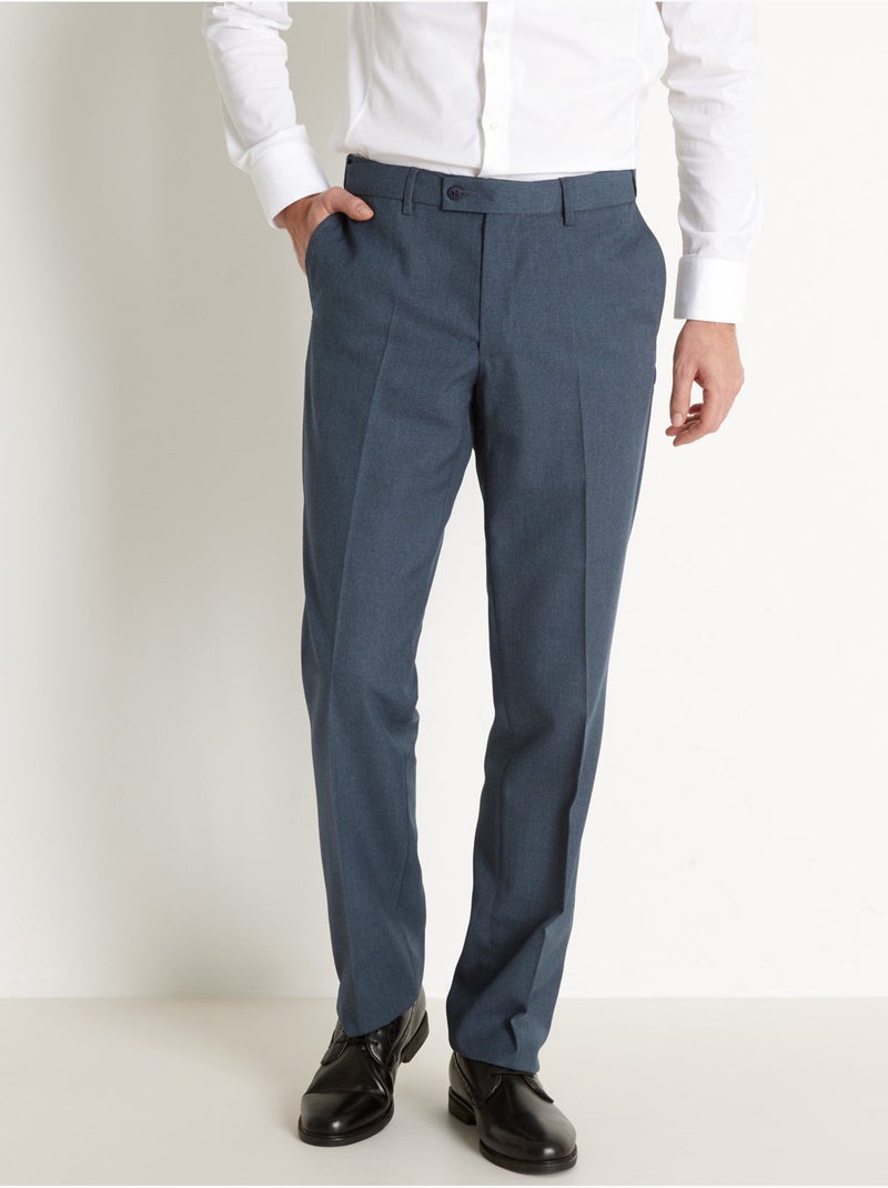Pantalon de ville réglage invisible - DAXON Bleu marine - Kiabi