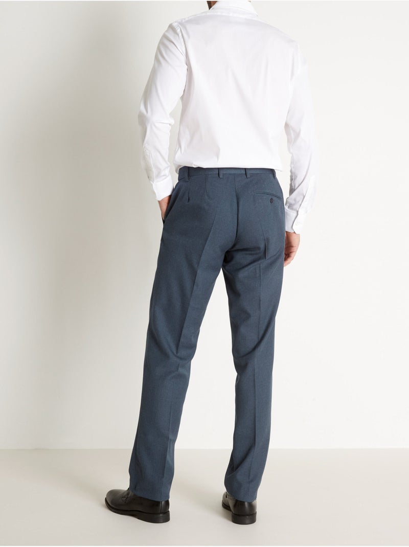 Pantalon de ville réglage invisible - DAXON Bleu marine - Kiabi