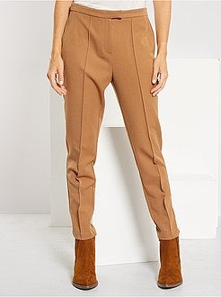 Pantalon de ville taille haute - Kiabi