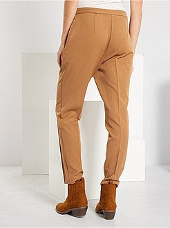 Pantalon de ville taille haute - Kiabi