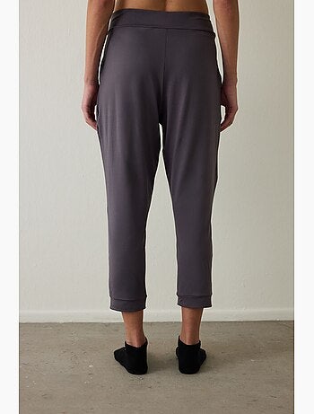 Pantalon de yoga femme taille basse penti