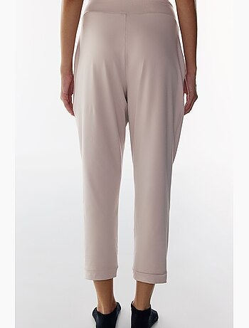 Pantalon de yoga femme taille basse penti