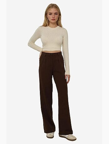 Pantalon décontracté à jambes larges hiccup