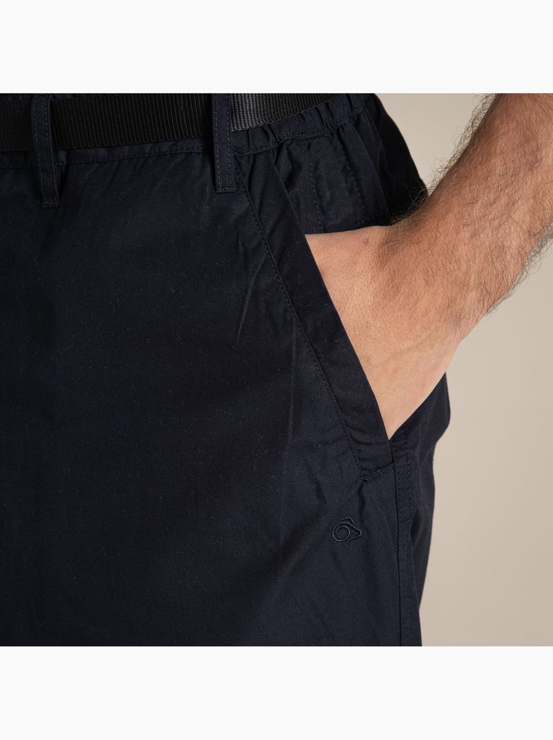 Pantalon décontracté à taille haute semi-élastiquée kiwi classic - craghoppers Bleu foncé - Kiabi