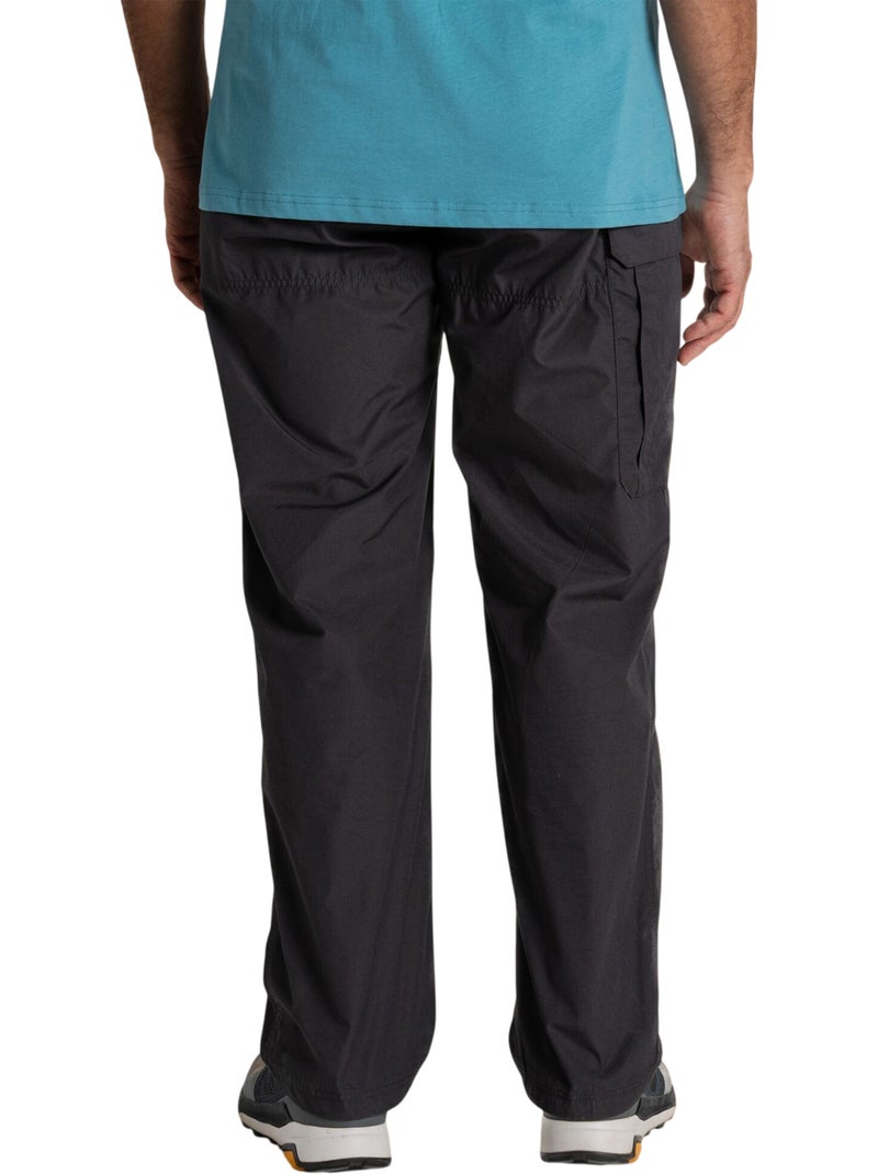Pantalon décontracté à taille haute semi-élastiquée kiwi classic - craghoppers Gris Gris anthracite - Kiabi