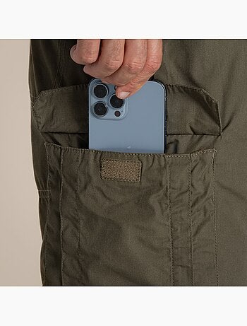 Pantalon décontracté à taille haute semi-élastiquée kiwi classic - craghoppers