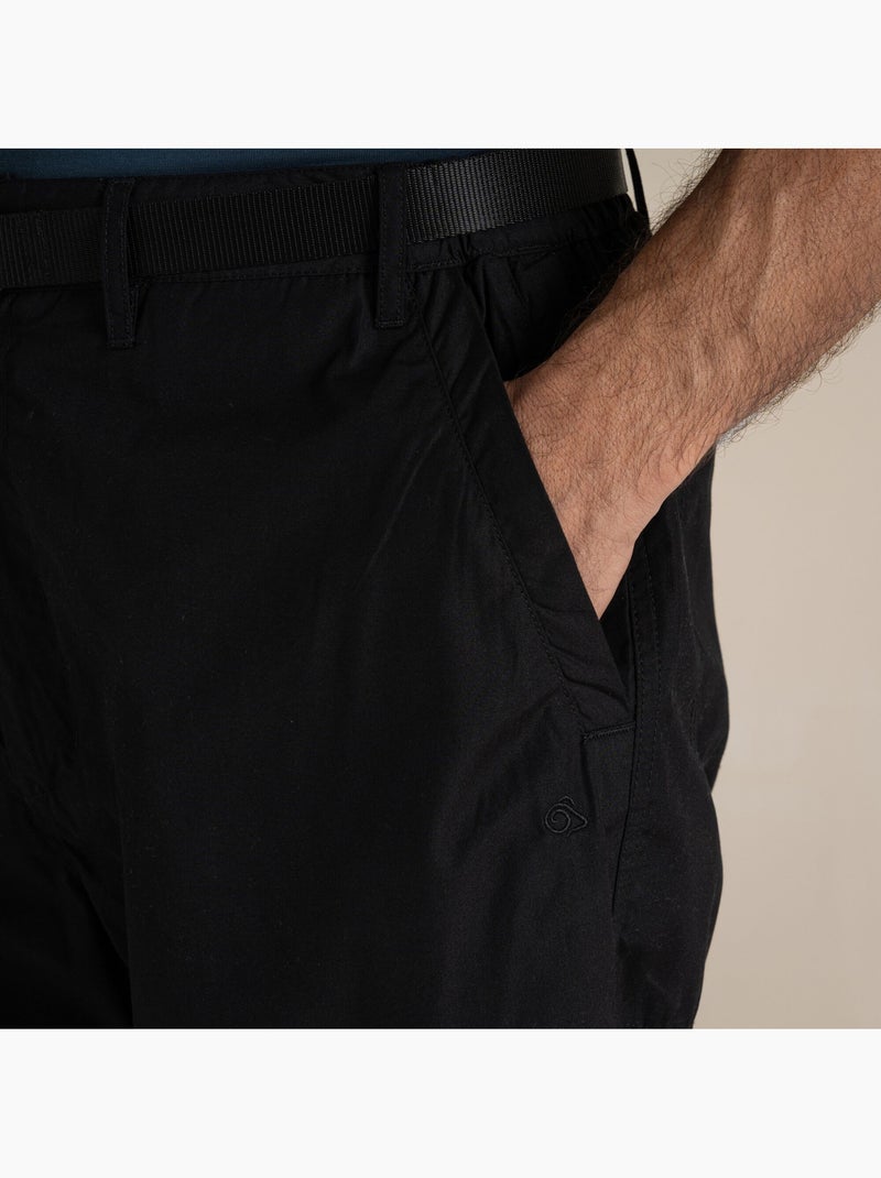 Pantalon décontracté à taille haute semi-élastiquée kiwi classic - craghoppers Noir - Kiabi
