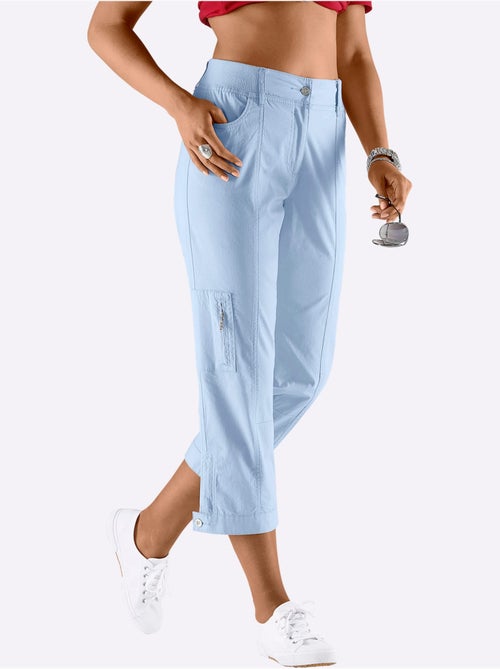 Pantalon décontracté avec ceinture élastique et poches pratiques - Taille standard - Witt - Kiabi Pantalon décontracté avec ceinture élastique et poches pratiques - Taille standard - Witt - Kiabi