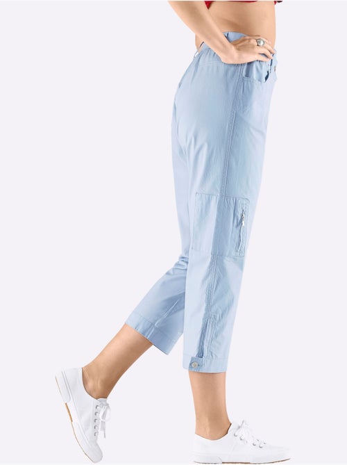 Pantalon décontracté avec ceinture élastique et poches pratiques - Taille standard - Witt - Kiabi Pantalon décontracté avec ceinture élastique et poches pratiques - Taille standard - Witt - Kiabi