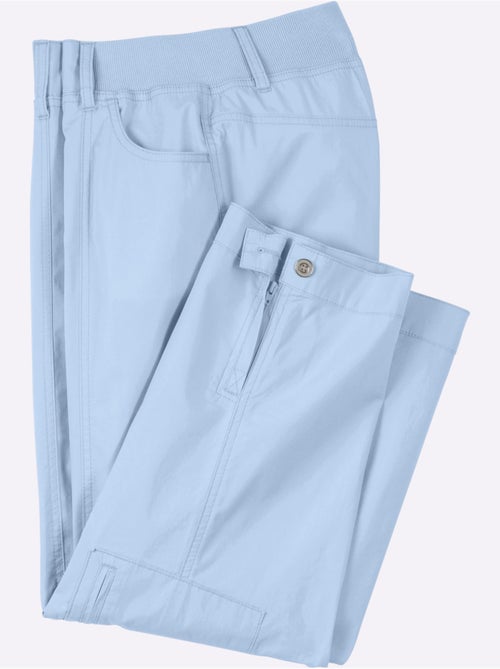 Pantalon décontracté avec ceinture élastique et poches pratiques - Taille standard - Witt - Kiabi Pantalon décontracté avec ceinture élastique et poches pratiques - Taille standard - Witt - Kiabi