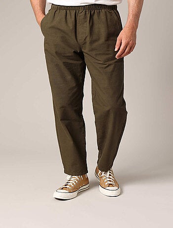 Pantalon décontracté avec taille élastiquée 'Deeluxe'