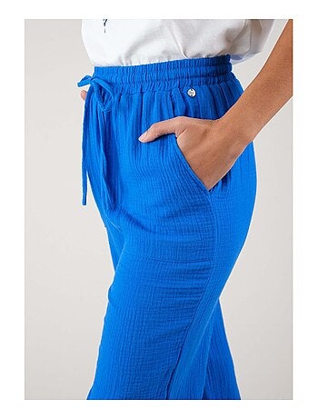 Pantalon décontracté long 'Deeluxe'