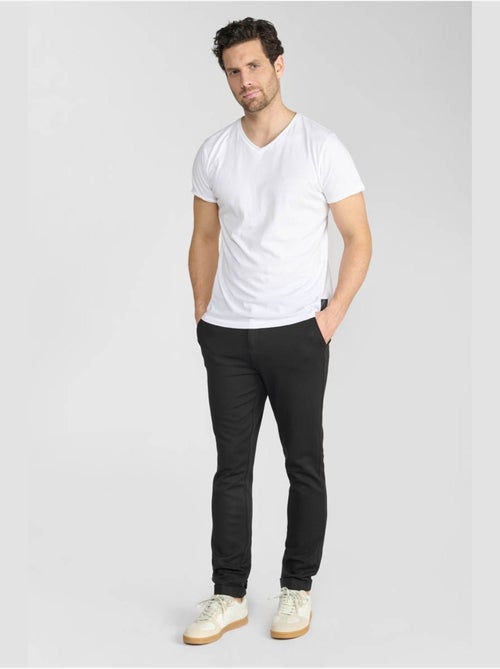 Pantalon DEDAL carotte 'Le Temps Des Cerises' - Kiabi Pantalon DEDAL carotte 'Le Temps Des Cerises' - Kiabi