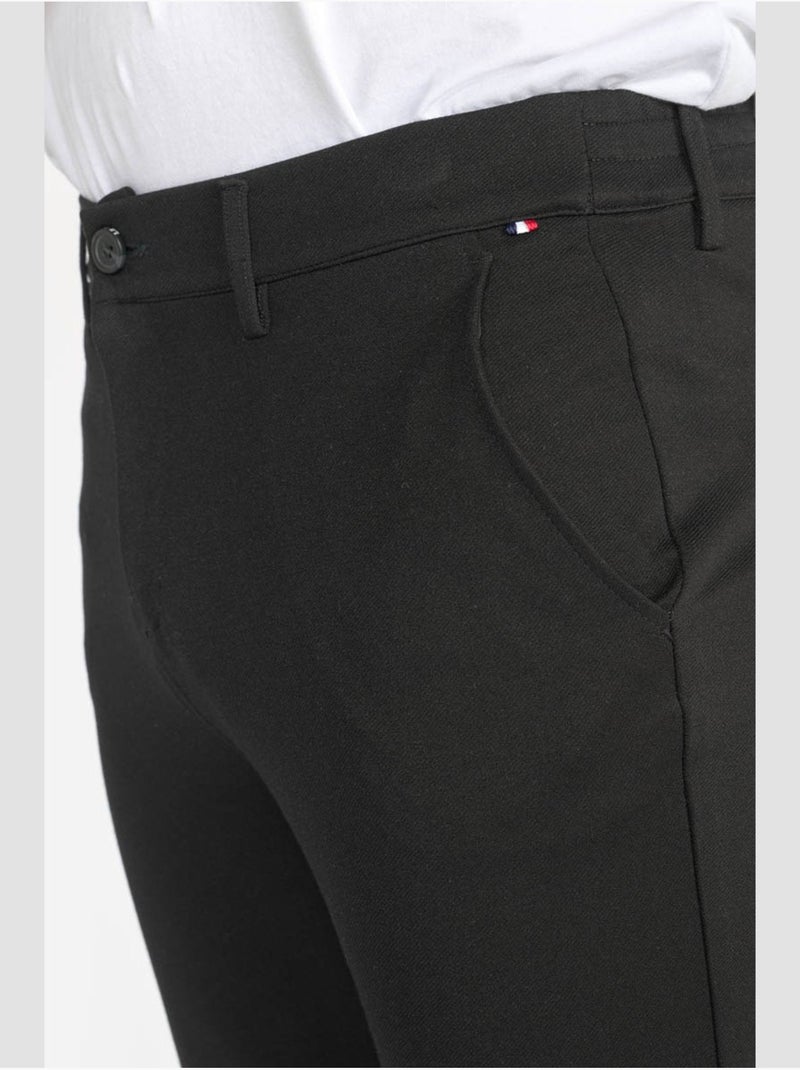 Pantalon DEDAL carotte 'Le Temps Des Cerises' Noir - Kiabi