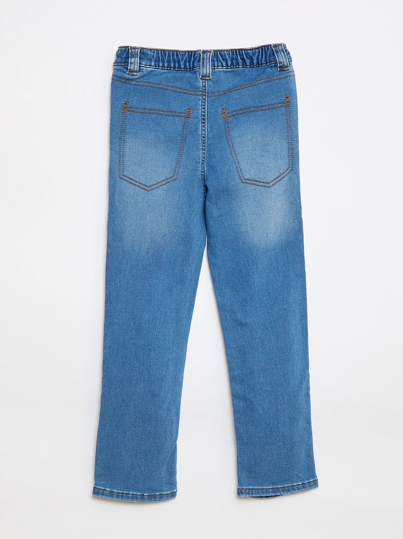 Pantalon denim - collection facile à enfiler Stone - Kiabi