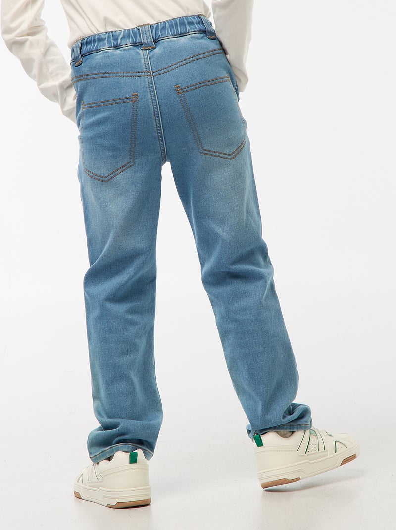 Pantalon denim - collection facile à enfiler Stone - Kiabi