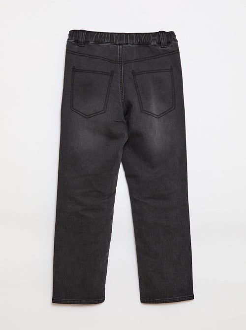 Pantalon denim - Facile à enfiler - Kiabi Pantalon denim - Facile à enfiler - Kiabi
