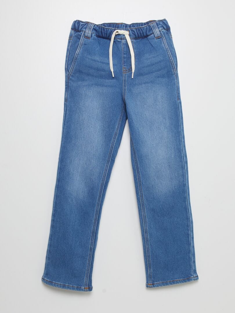 Pantalon denim - So Easy Bleu - Kiabi