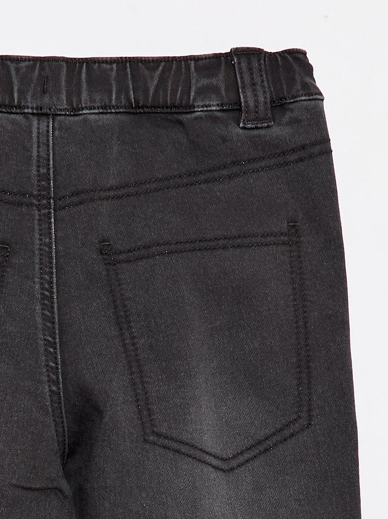 Pantalon denim - So Easy Gris - Kiabi