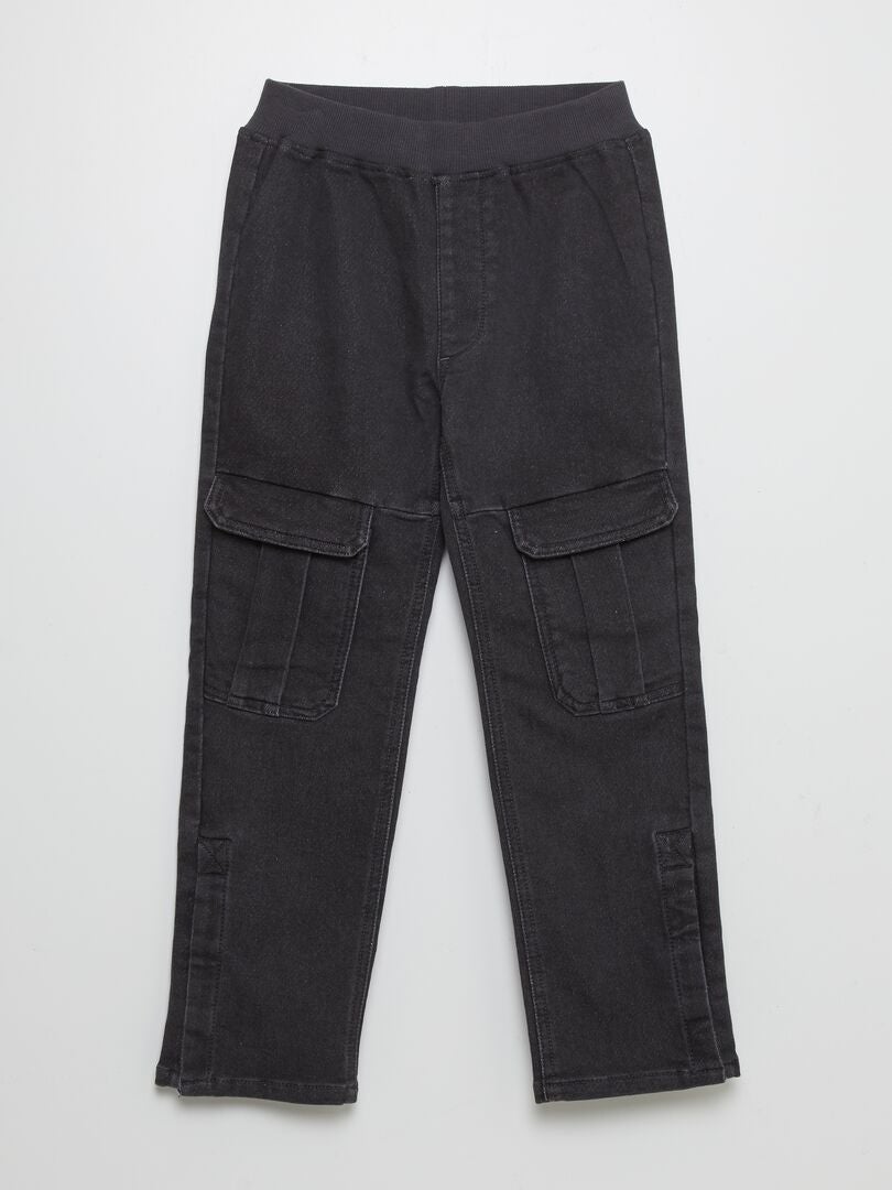 Pantalon denim - So Easy Noir - Kiabi