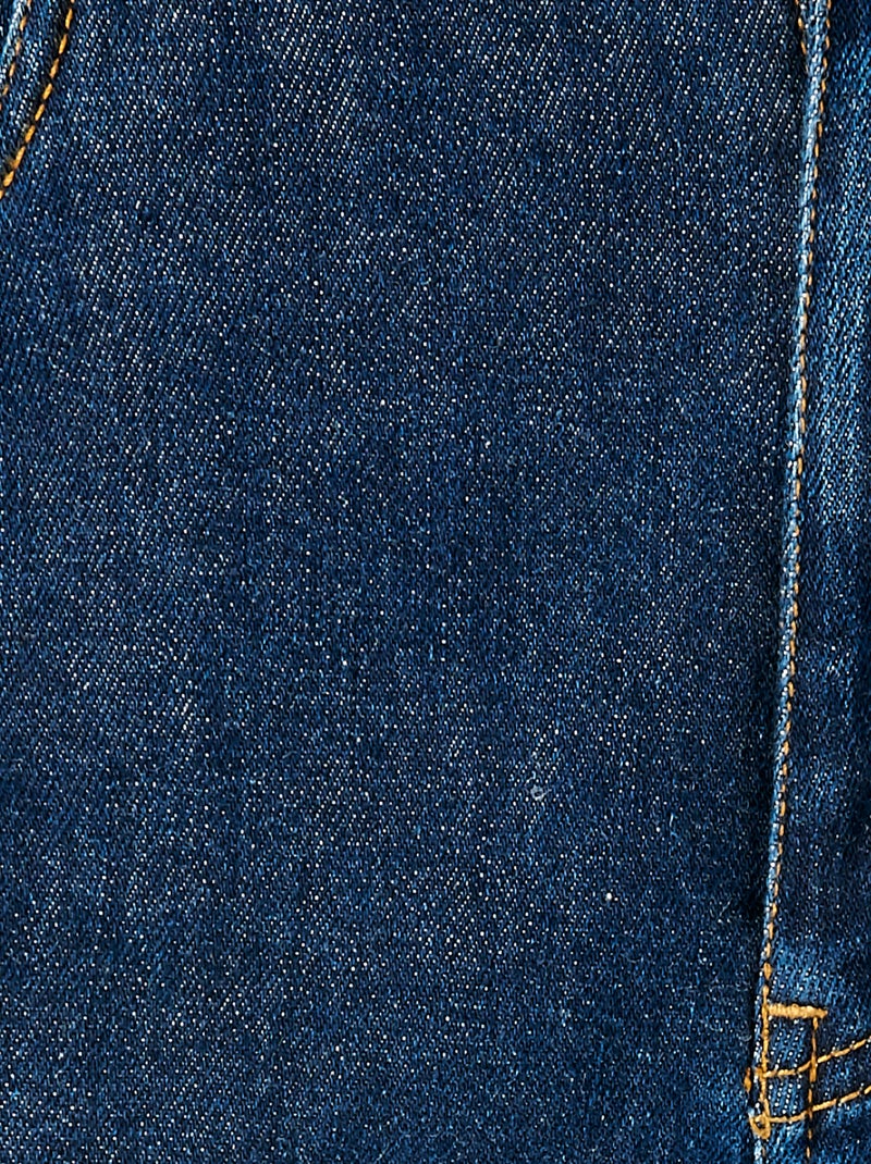 Pantalon denim 5 poches coupe droite - Damart Bleu marine - Kiabi