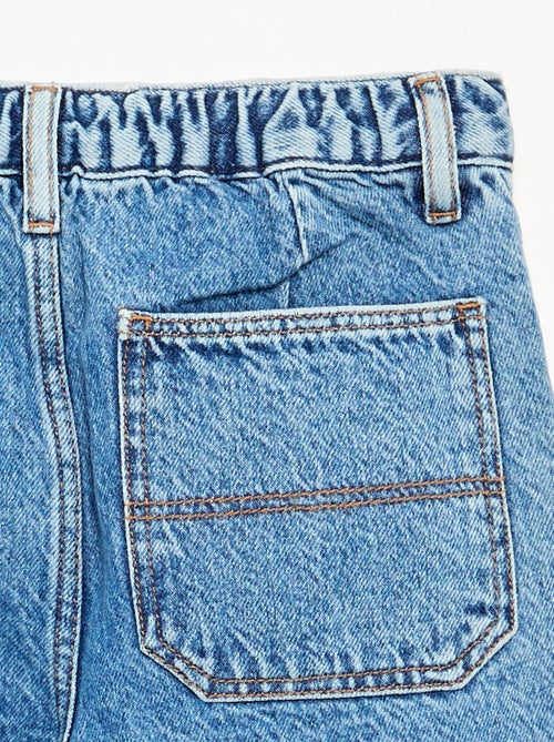 Pantalon denim baggy - Kiabi