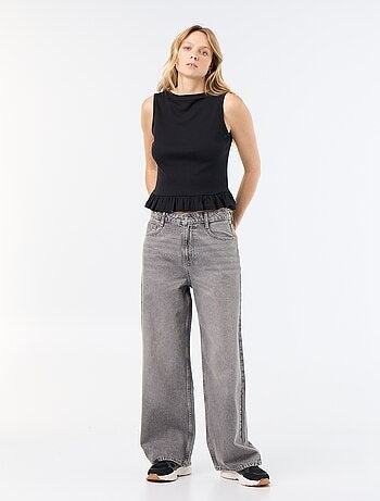 Pantalon denim baggy