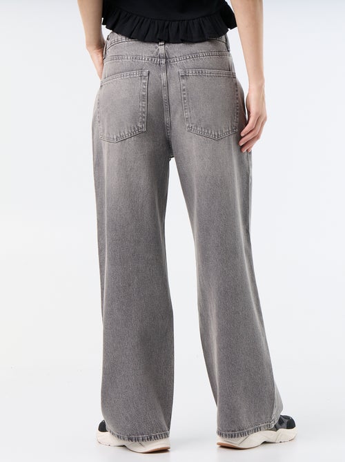 Pantalon denim baggy - Kiabi Pantalon denim baggy - Kiabi