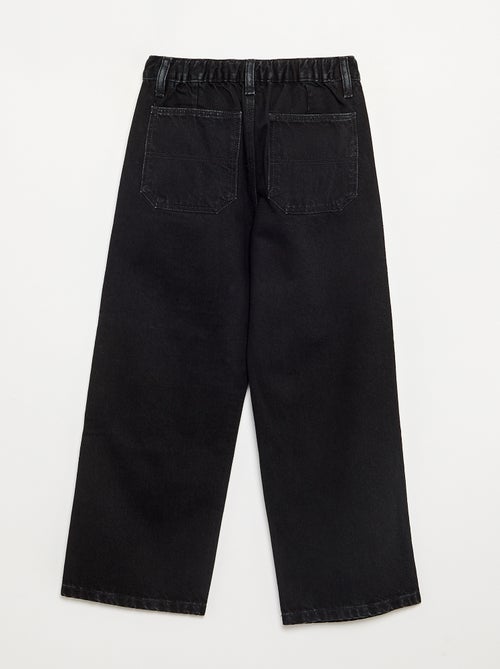 Pantalon denim baggy - Kiabi Pantalon denim baggy - Kiabi