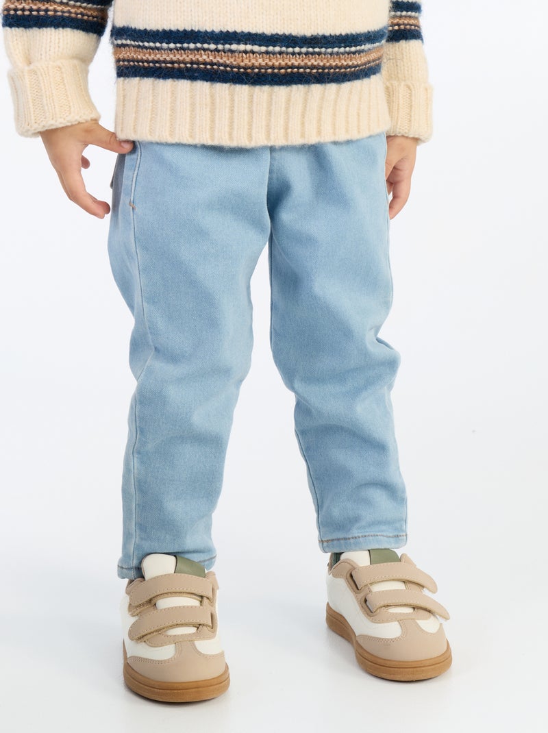 Pantalon denim Bleu - Kiabi