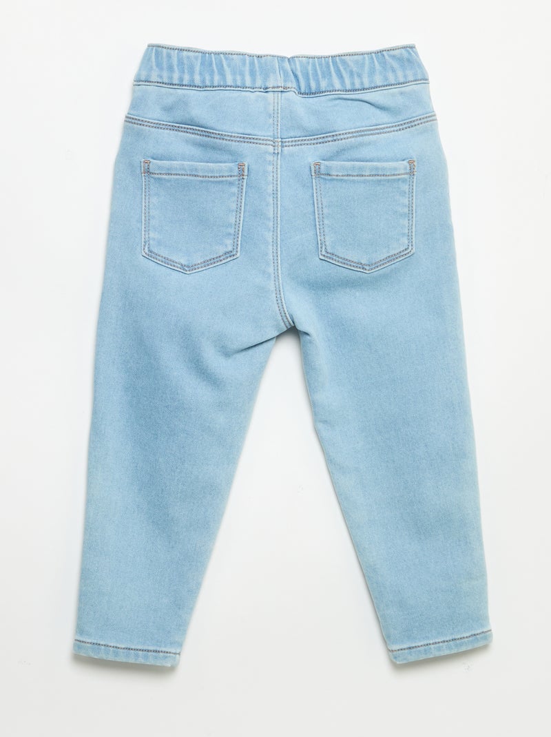 Pantalon denim Bleu - Kiabi